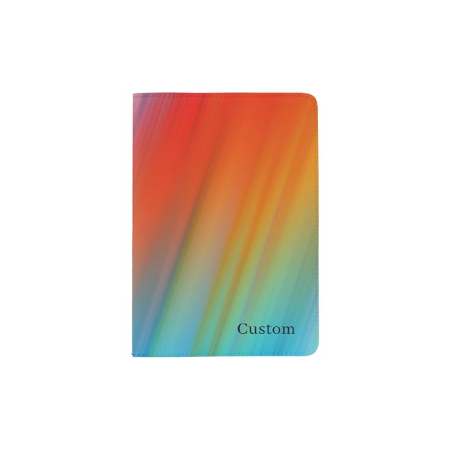 Trendy Professional Modern Simple | Travel  Passport Holder (Front)