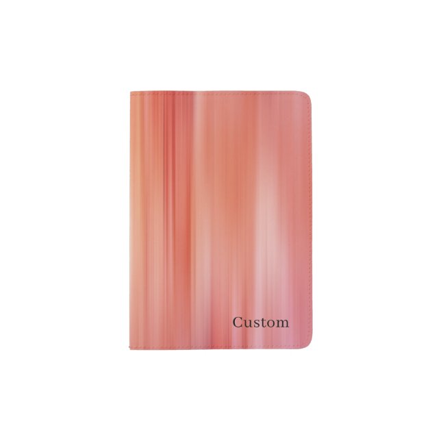 Trendy Professional Modern Simple | Travel  Passport Holder (Front)