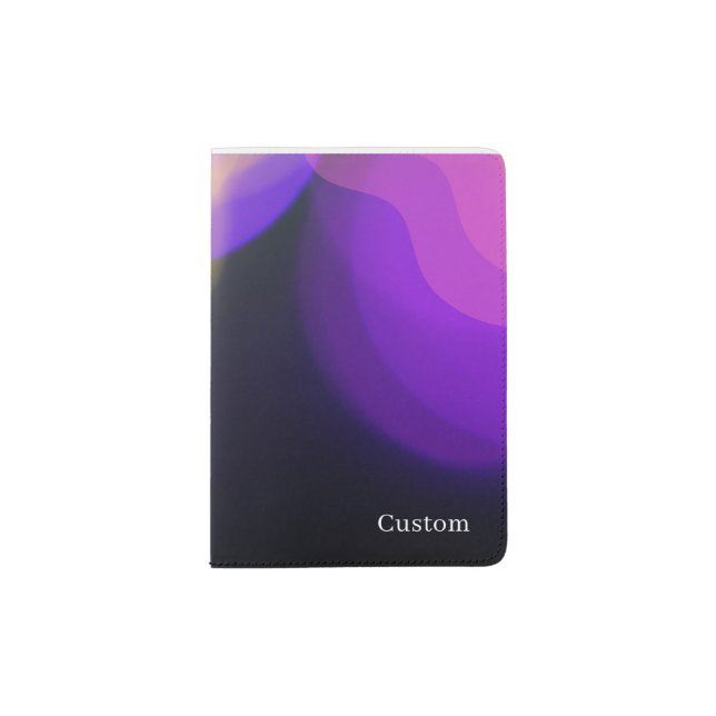 Trendy Professional Modern Simple | Travel  Passport Holder (Front)
