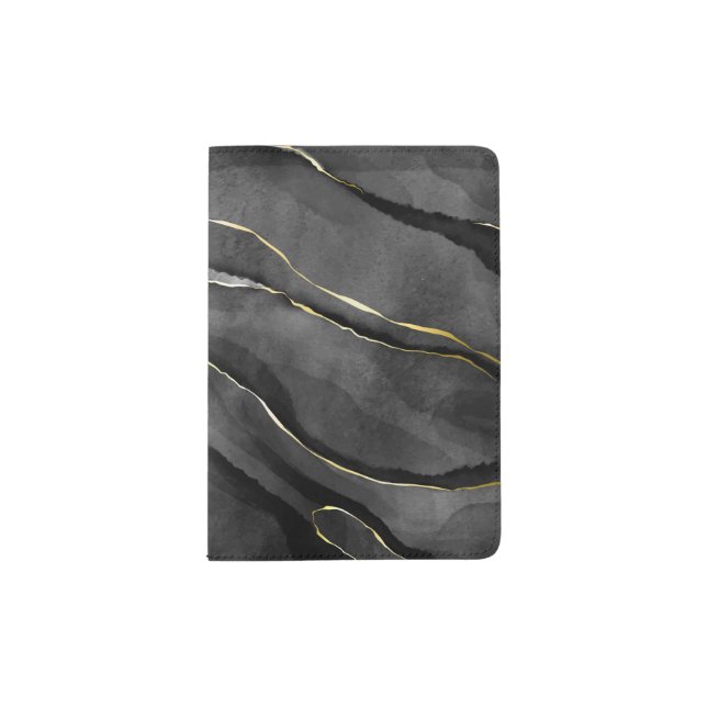 Trendy Professional Modern Simple | Travel  Passport Holder (Front)