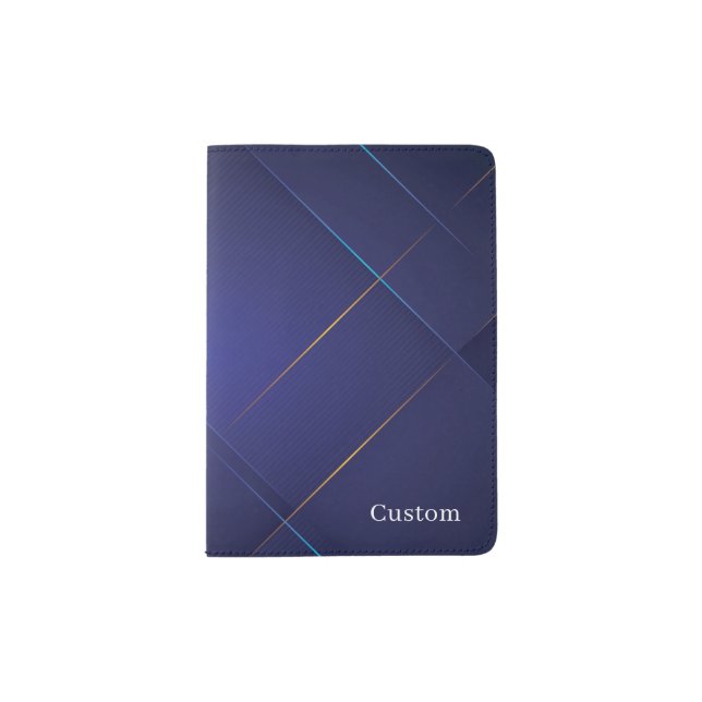 Trendy Professional Modern Simple | Travel  Passport Holder (Front)