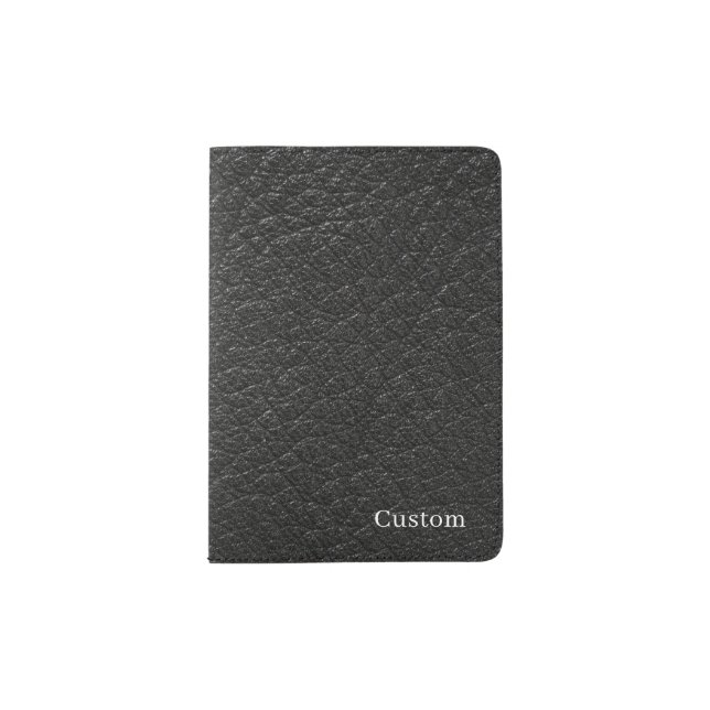 Trendy Professional Modern Simple | Travel  Passport Holder (Front)