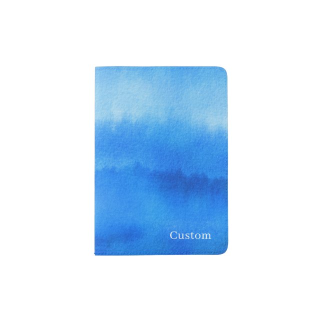 Trendy Professional Modern Simple | Travel  Passport Holder (Front)