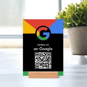 Trendy Professional Scan to Review Google QR Code Holder