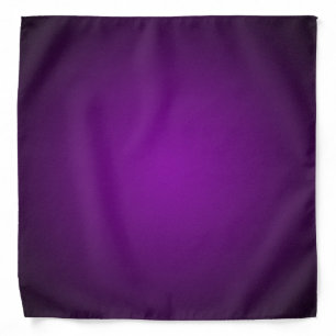 Trendy Purple-Black Grainy Vignette Bandana