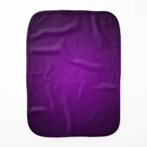 Trendy Purple-Black Grainy Vignette Burp Cloth