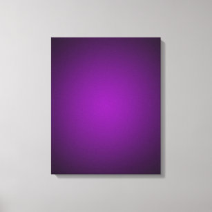 Trendy Purple-Black Grainy Vignette Canvas Print