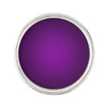 Trendy Purple-black Grainy Vignette Lapel Pin at Zazzle