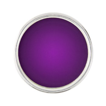 Trendy Purple-black Grainy Vignette Lapel Pin by TonesAndTextures at Zazzle