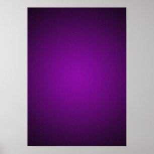 Trendy Purple-Black Grainy Vignette Poster