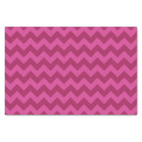 Trendy Purple Chevron Pattern Tissue Paper