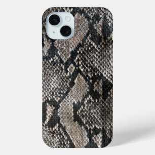 Trendy Python Snake Skin - Rich Elegant Fashion iPhone 15 Plus Case