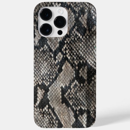 Trendy Python Snake Skin _ Rich Elegant Fashion Case_Mate iPhone 14 Pro Max Case