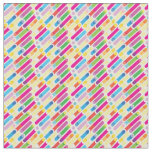 Trendy Rainbow Diagonal Lines Pattern Pop Art Fabric