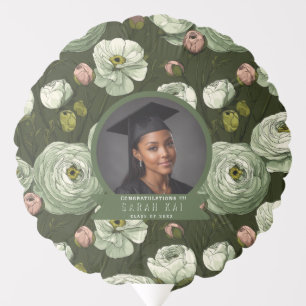 Trendy Ranunculus Flower Certified Doctor Balloon