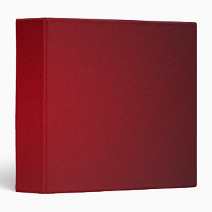 Trendy Red-Black Grainy Vignette 3 Ring Binder