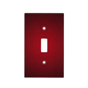 Trendy Red-Black Grainy Vignette Light Switch Cover