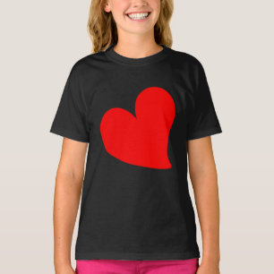 TRENDY RED HEART VALENTINES DAY T-Shirt