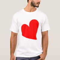 TRENDY RED HEART VALENTINES DAY