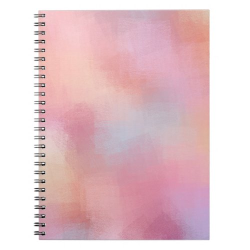 Trendy Red Pink Yellow Blue Purple Green Colors Notebook
