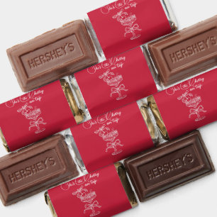 Trendy Red She's The Cherry On Top Bridal Shower Hershey's Miniatures