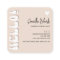 Trendy Retro Beige Hair Stylist Salon Chic Modern
