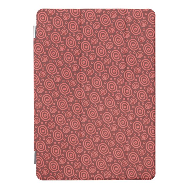 Trendy Retro Geometric iPad Case (Front)