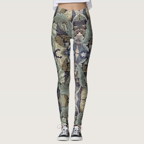trendy rococo style pattern for leggings