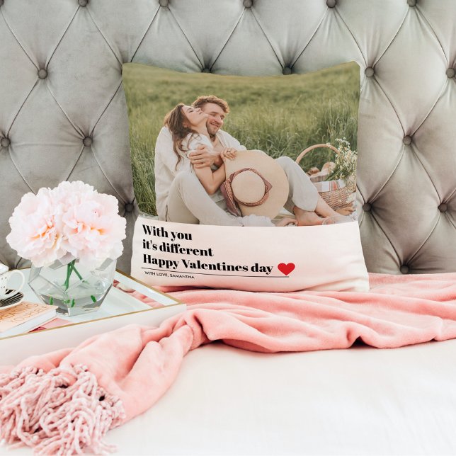  Trendy Romantic Quote | Valentines Best Gift Throw Pillow (Creator Uploaded)