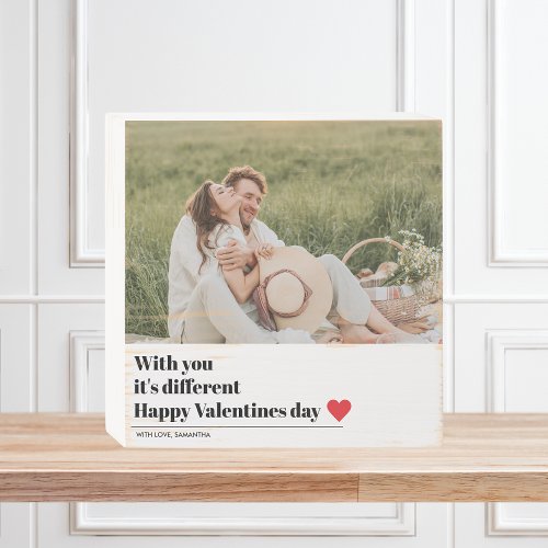  Trendy Romantic Quote  Valentines Best Gift Wooden Box Sign