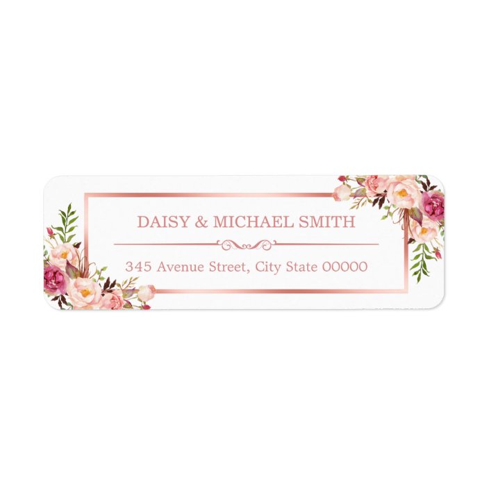 Trendy Rose Gold Frame Vintage Pink Flowers Label Zazzle Com - Pink Rose Gold Picture Frame Trendy Rose Gold Frame Vintage Pink Flowers Label Zazzle Com - Pink Rose Gold Picture Frame