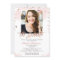 Trendy Rose Gold Graduate Photo Graduation Party