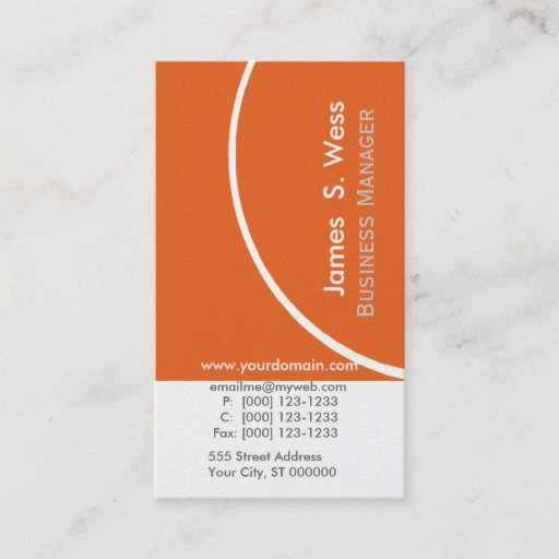 Customizable Custom Modern Business Cards