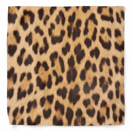 trendy safari fashion leopard spots cheetah print bandana