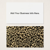 Trendy Safari Leopard Print (Front & Back)
