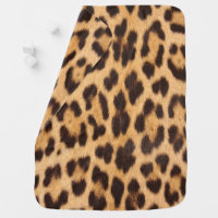 trendy safari nursery fashion leopard print baby blanket