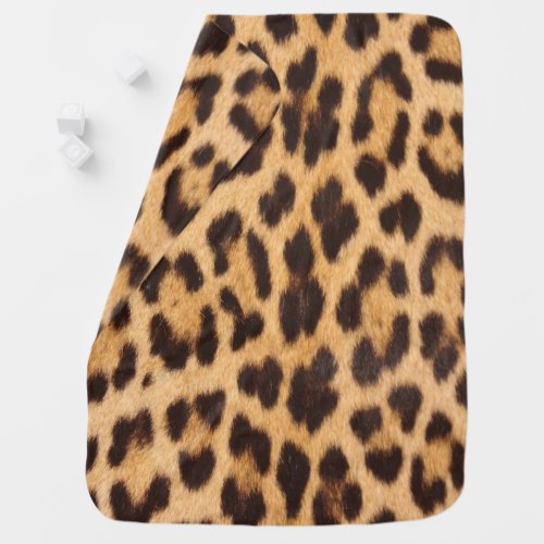 trendy safari nursery fashion leopard print baby blanket