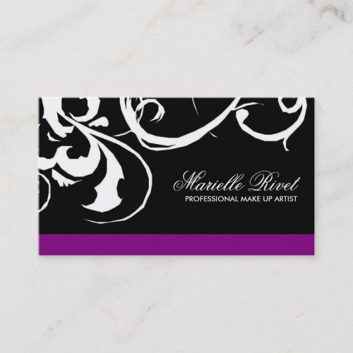 Trendy Salon Business Card