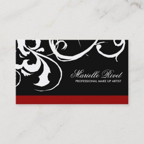 Trendy Salon Business Card