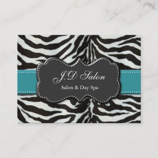 Customizable trendy Salon businesscards Business Card Template