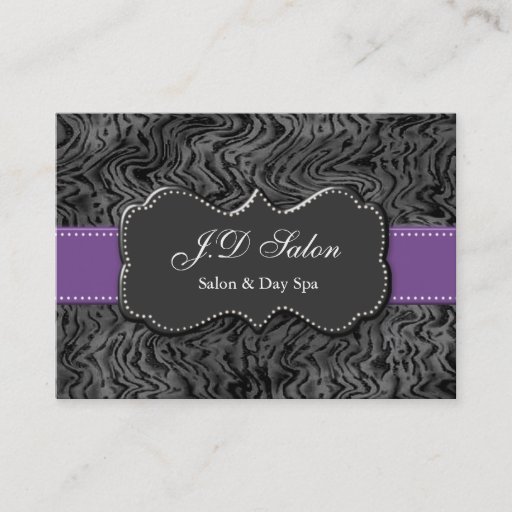 Customizable trendy Salon businesscards Business Card Templates