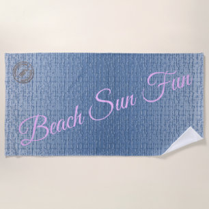 Trendy Sand Beach Towel