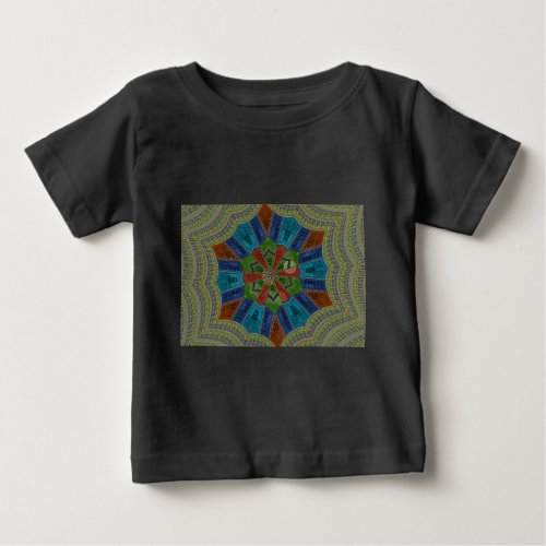 Trendy Sari design Baby T_Shirt