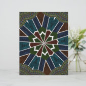 Trendy Sari Style: Modern Abstract Pattern Design (Standing Front)