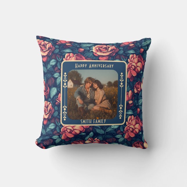 Trendy Sentimental 50Th Wedding Anniversary  Throw Pillow (Front)