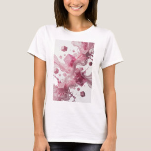 Trendy Silver ABSTRACT ART Art Print T-Shirt