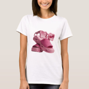 Trendy Silver ABSTRACT ART Artistic Motif T-Shirt
