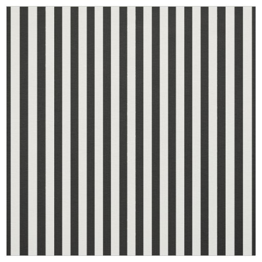 Trendy Simple Stripes Pattern | Black & White Fabric