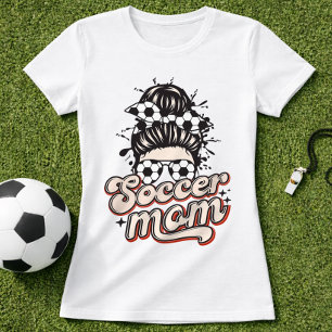 Trendy Soccer Mom Cute Style T-Shirt