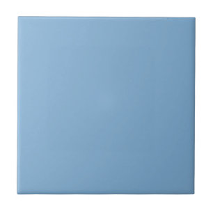 Trendy solid blue Teal color Cute and simple Ceramic Tile